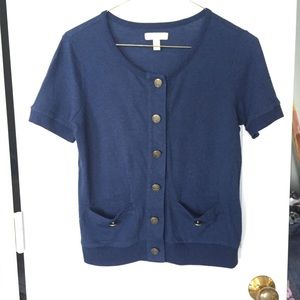 Silence & Noise Urban Outfitters blue cardigan M